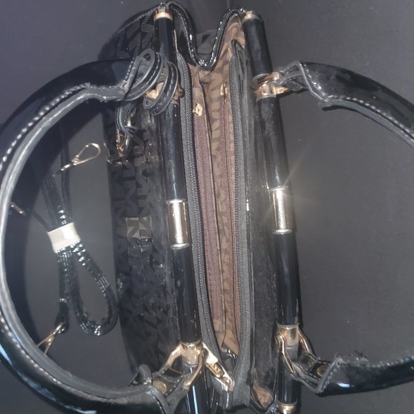 MKF COLLECTION MONOGRAM SATCHEL - Picture 2 of 4